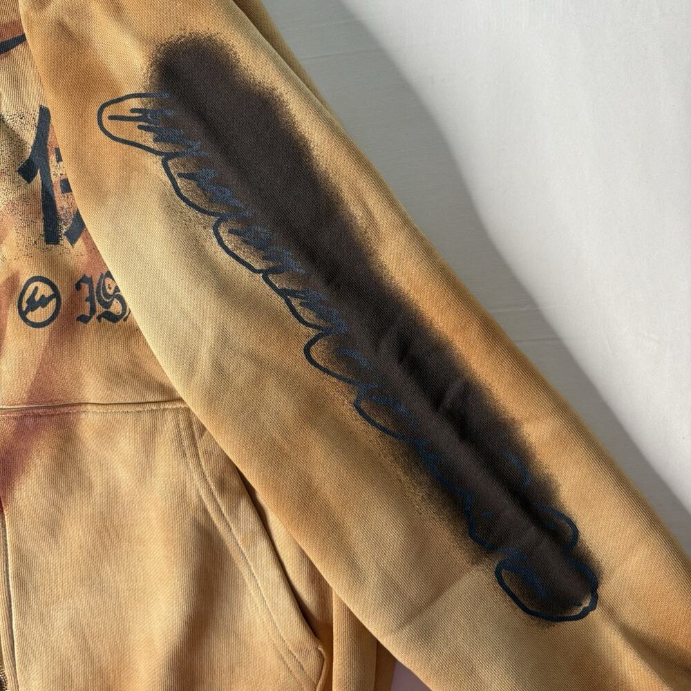 Travis Scott Nike Cactus Jack x Fragment Houston to Ise Mie Zip Hoodie S New - Picture 10 of 16